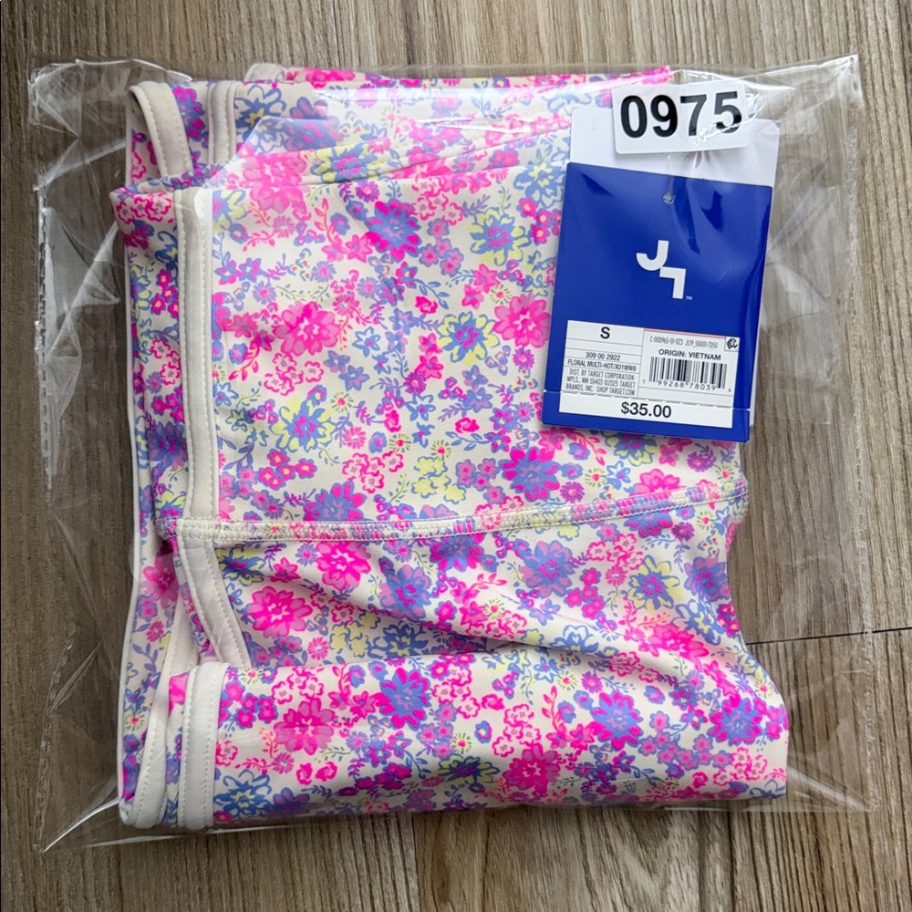JoyLab™ Women's Floral Print High-Rise Piped Leggings - Pink M, L & XXL - Picture 16 of 16